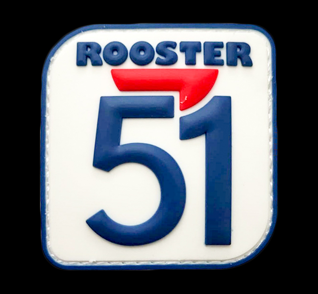 Patch PVC Rooster CHAM 51 - 8 euros