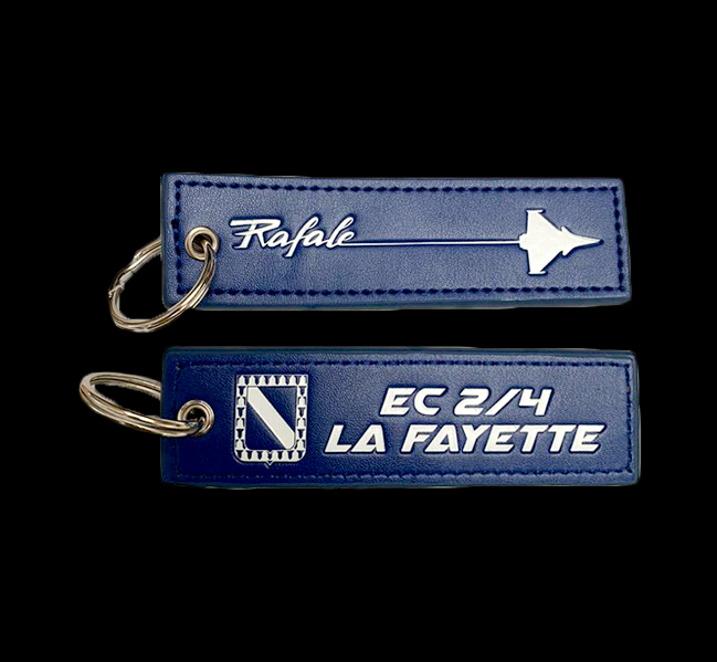 Flamme EC 2/4 bleue cuir - 10 euros