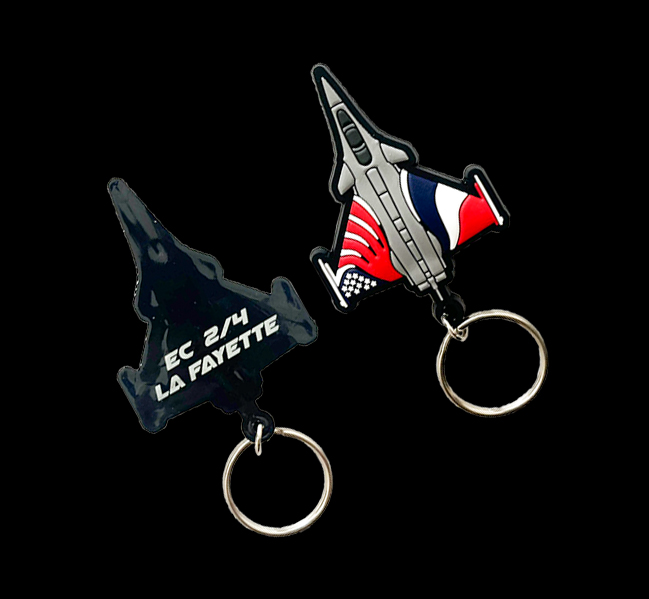 Porte-clés Rafale PVC - 5 euros