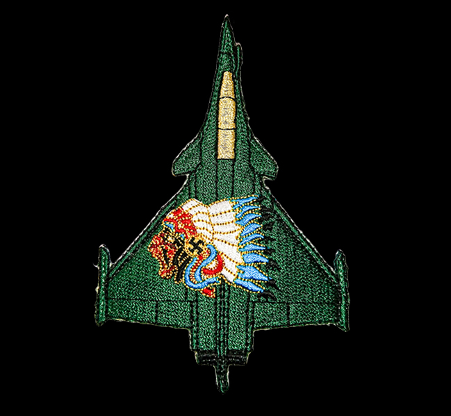 Patch Rafale N124 vert - 7 euros