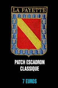 Patch escadron classique - 7 euros