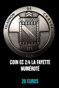 Coin EC 2/4 La Fayette numéroté - 20 euros