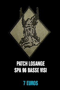 Patch losange SPA 96 basse visibilité - 7 euros