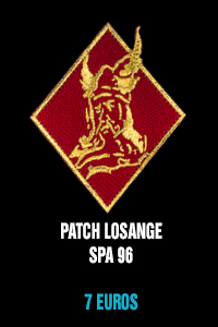 Patch losange SPA 96 - 7 euros