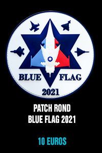 Patch rond Blue Flag 2021 - 10 euros