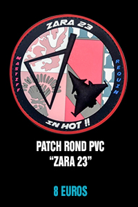 Patch rond PVC Zara 23 - 8 euros